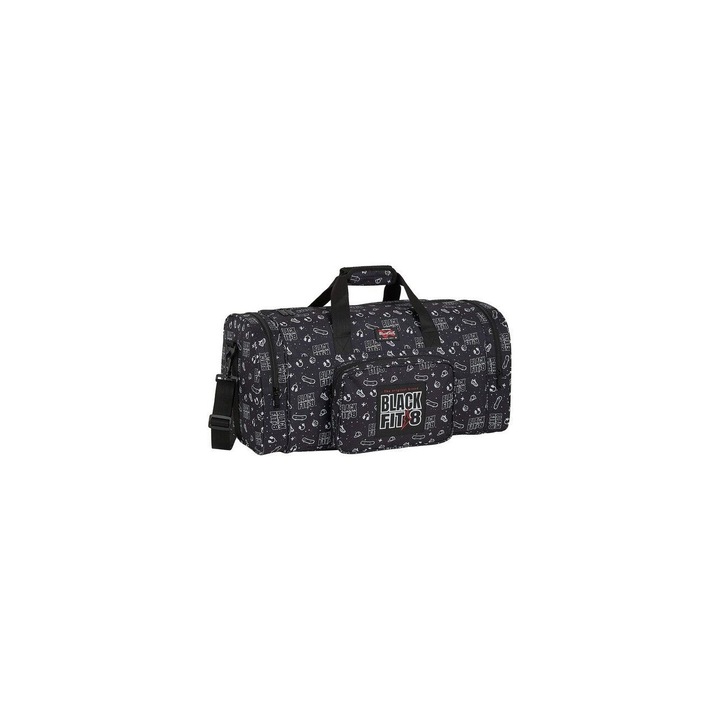 Sporttáska BlackFit8 Sport Galaxy fekete (55 x 26 x 27 cm)