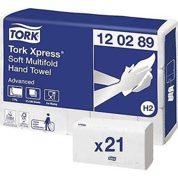 Servetele albe Express Tork Advanced, 180BUC/PAC, Multifold Soft Sistem H2 Servetele albe Express Tork Advanced, 180BUC/PAC, Multifold Soft Sistem H2