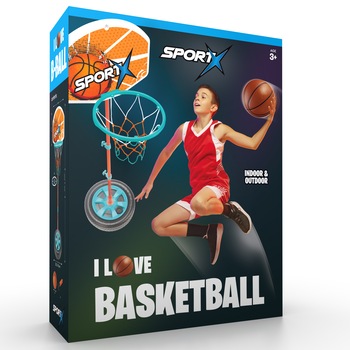 Set cos baschet Sportx, 120 cm Set cos baschet Sportx, 120 cm