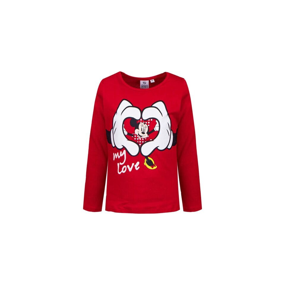 Bluza bumbac, My love, Minnie Mouse, rosie