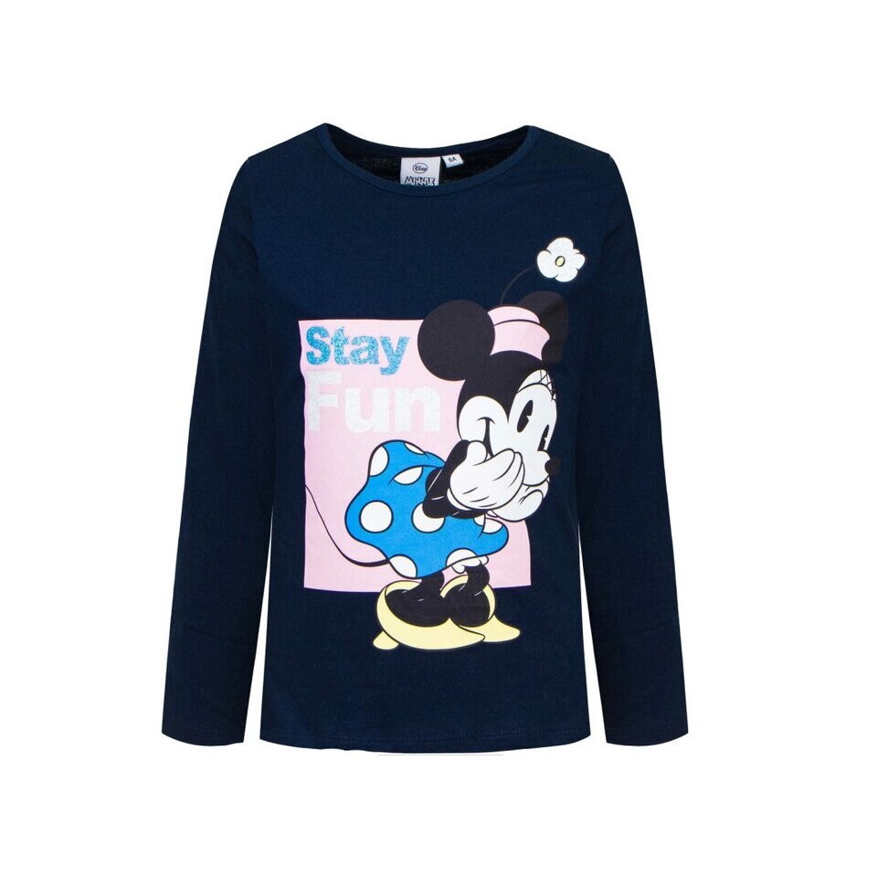 Bluza bumbac, Stay Fun, Minnie Mouse, bluemarin