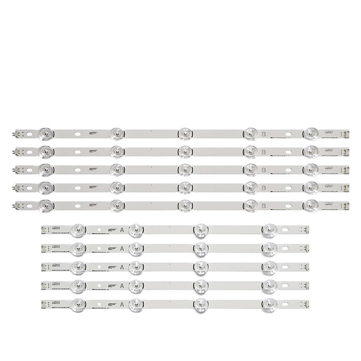 Set barete led LG 50 inch 50LB650V 50LB6300 LG Innotek DRT 3.0 50" _A/B 6916L-1735A 1736A 1978A 5 barete x 5led+ 5 barete x 4 led