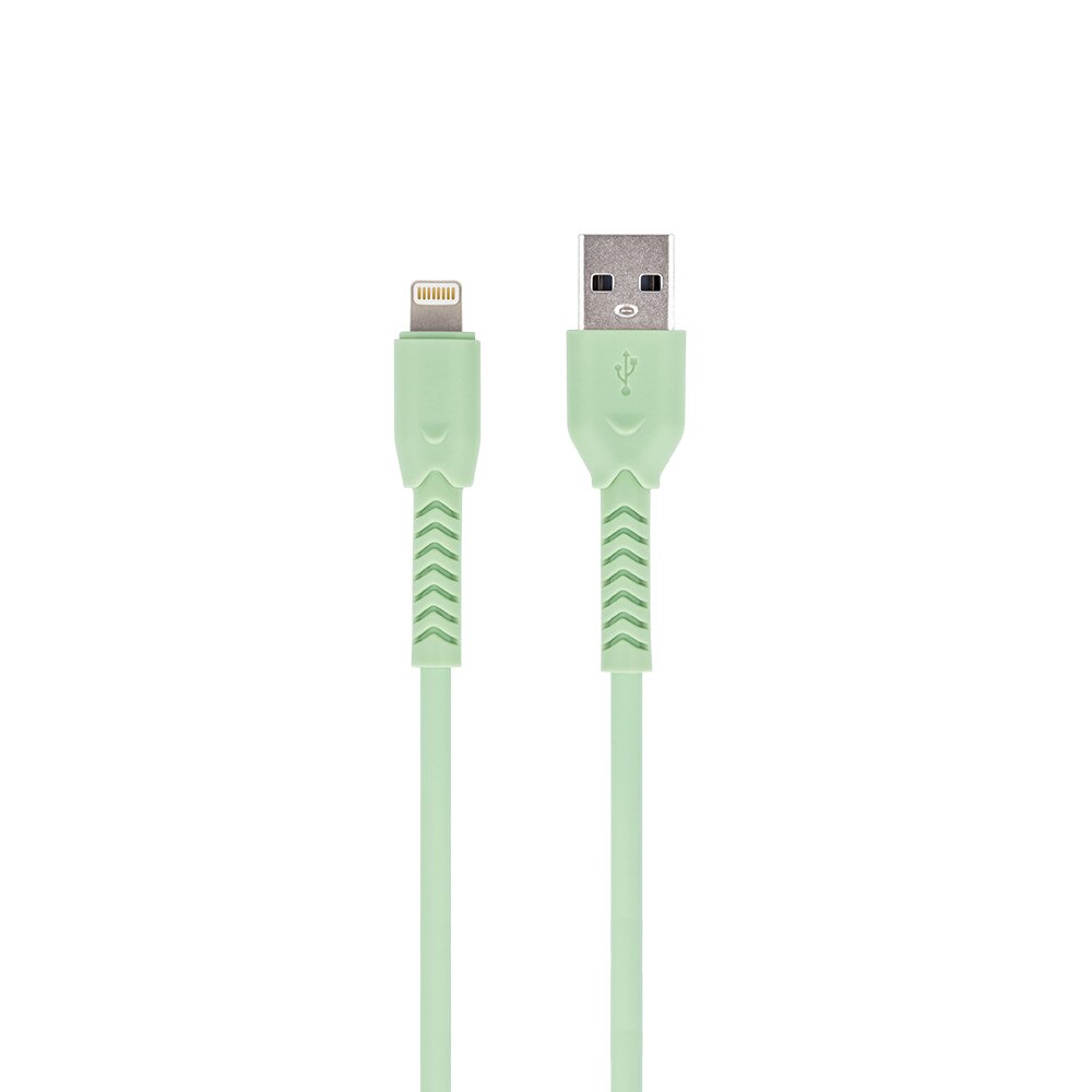 Cablu de date TFO, USB - Lightning, 1 m, Verde