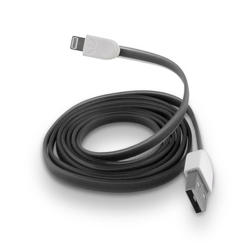 Cablu de date TFO, USB - Lightning, 1 m, Negru Cablu de date TFO, USB - Lightning, 1 m, Negru