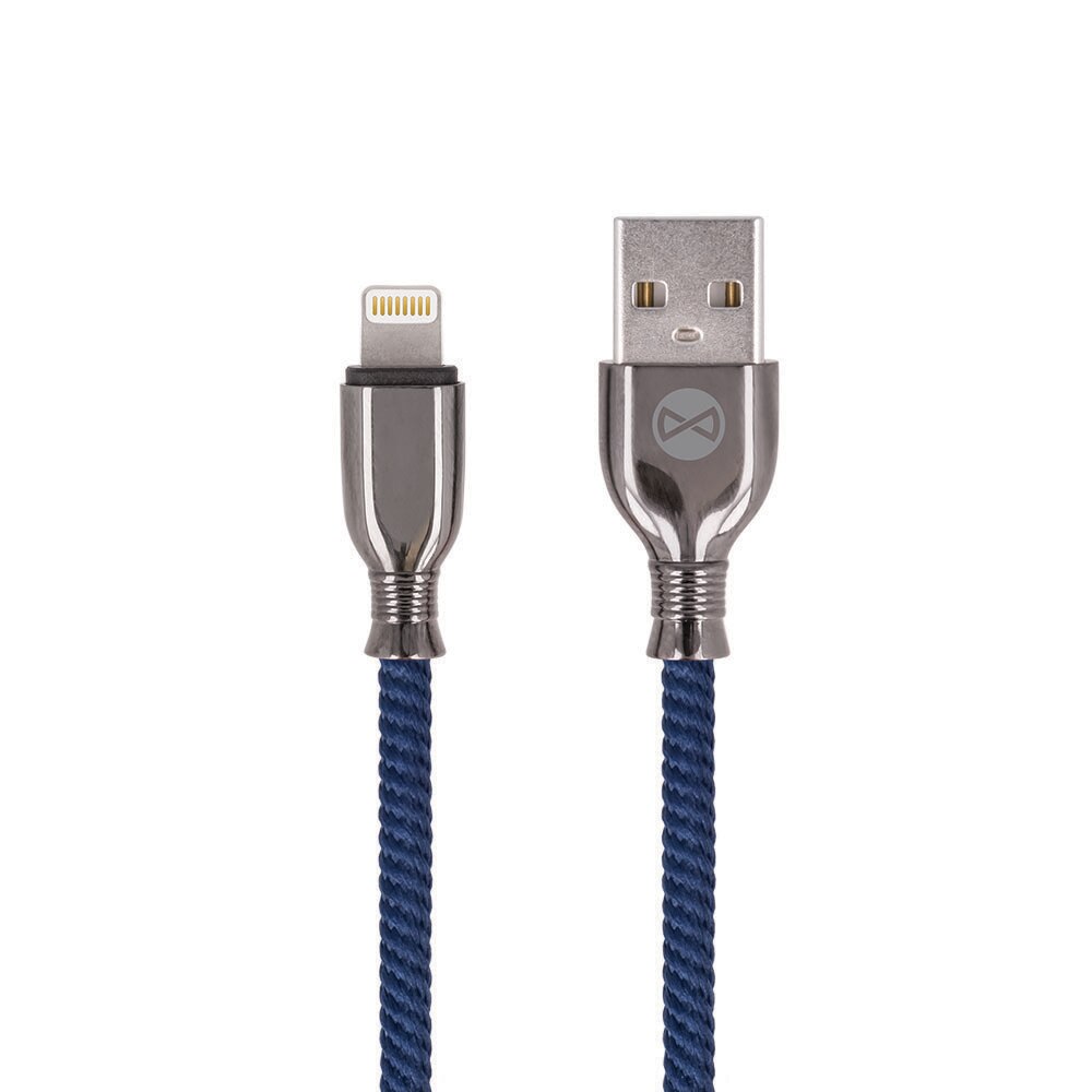 Cablu de date TFO, USB - Lightning, 1 m, Navy blue