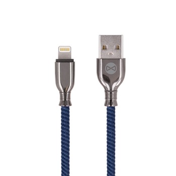 Cablu de date TFO, USB - Lightning, 1 m, Navy blue Cablu de date TFO, USB - Lightning, 1 m, Navy blue