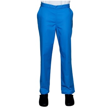 Pantaloni Prima, Unisex, cu elastic si cordon, 2 buzunare, tercot, 65% poliester, 35% bumbac, 170gr/m2, Albastru, XS, 1 buc Pantaloni Prima, Unisex, cu elastic si cordon, 2 buzunare, tercot, 65% poliester, 35% bumbac, 170gr/m2, Albastru, XS, 1 buc