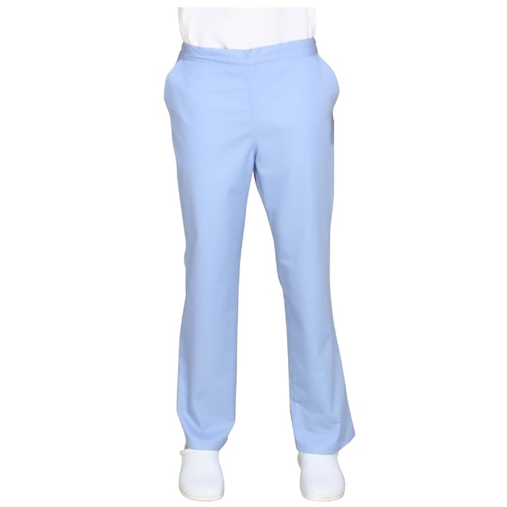 Панталон Prima, Унисекс, с ластик и шнур, 2 джоба, терко, 65% полиестер, 35% памук, 170гр/м2, син, XS, 1 бр.