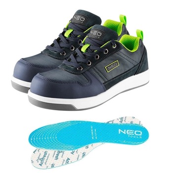 Pantofi de lucru, S1, SRC, protectie compozit, talpici/branturi, marimea 40, NEO Pantofi de lucru, S1, SRC, protectie compozit, talpici/branturi, marimea 40, NEO