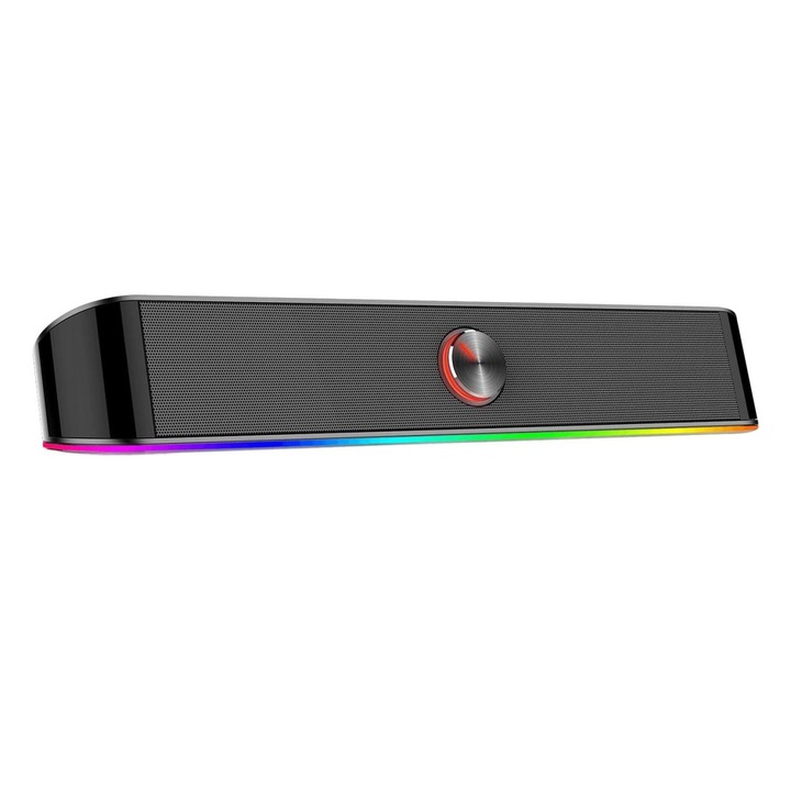 Redragon Adiemus Soundbar, 6 W RMS, RGB világítás