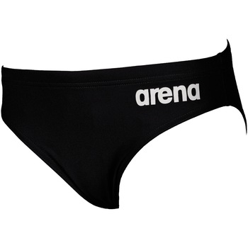 Costum de baie slip pentru baieti Arena Solid Brief, 12/13 (D), Black/White Costum de baie slip pentru baieti Arena Solid Brief, 12/13 (D), Black/White