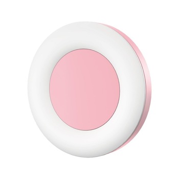 Lampa Led Baseus Lovely Fill Pentru Selfie ,roz -acbgd-04 Lampa Led Baseus Lovely Fill Pentru Selfie ,roz -acbgd-04