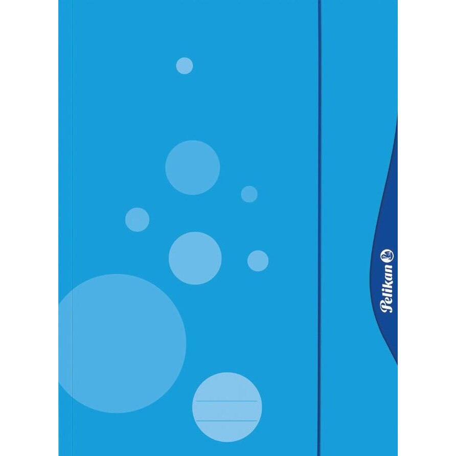 Herlitz, Mapa cu elastic A4, culoare albastra