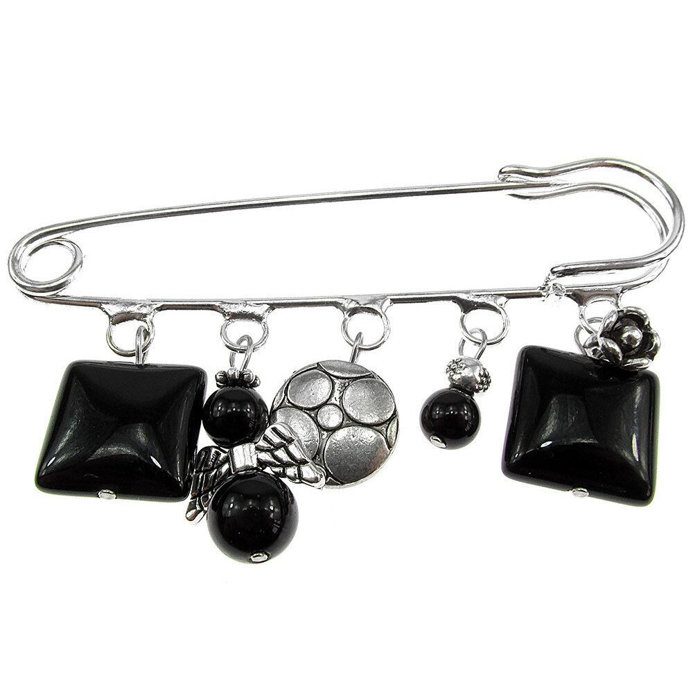 Brosa ac de siguranta supradimensionat cu onix