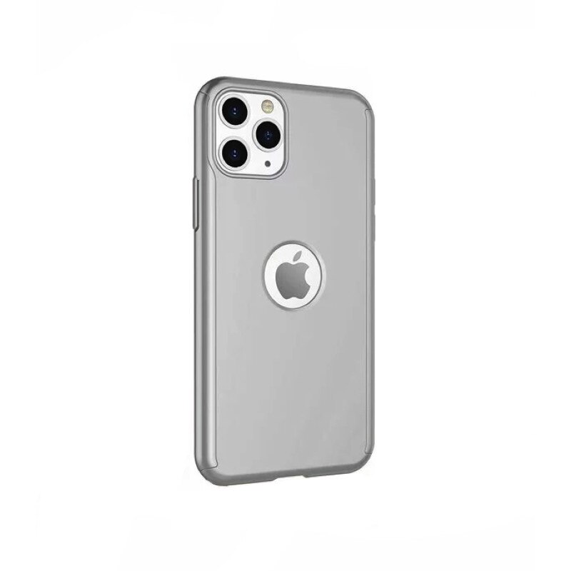 Husa 360 pentru iPhone 12 Pro Max, Silver
