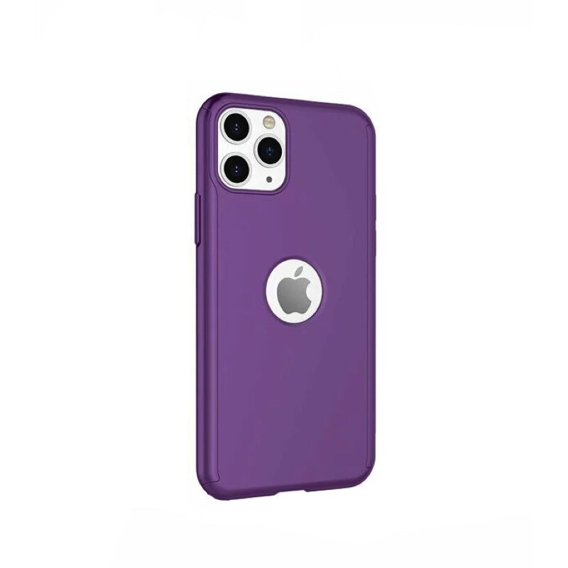 Husa 360 pentru iPhone 12 Pro/ iPhone 12, Purple