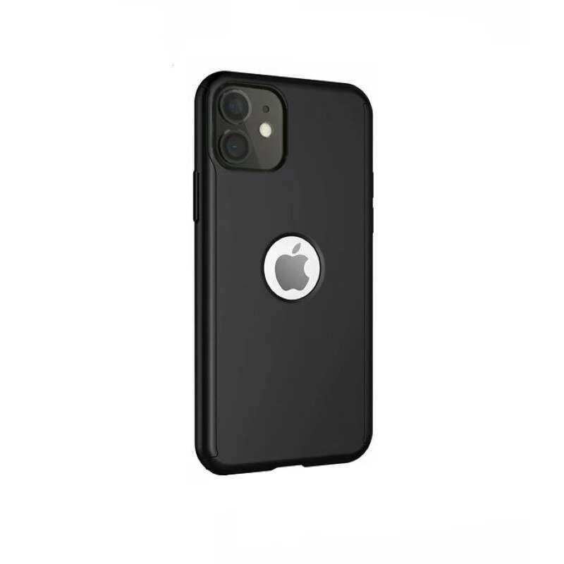 Husa 360 pentru iPhone 12 Mini, Black