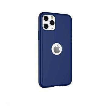 Husa 360 pentru iPhone 12 Pro/ iPhone 12, Navy Husa 360 pentru iPhone 12 Pro/ iPhone 12, Navy