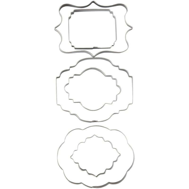 Set decupatoare pentru crearea marturiilor sau placajelor, Wilton, 6 piese
