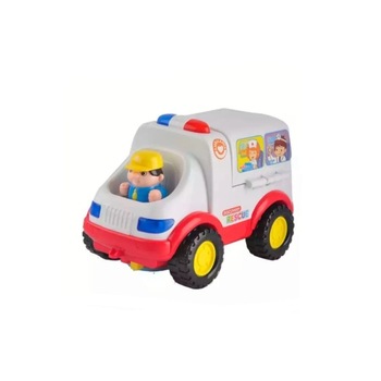 Jucarie Ambulanta cu lumini si sunete , interactiva M - Toys Jucarie Ambulanta cu lumini si sunete , interactiva M - Toys
