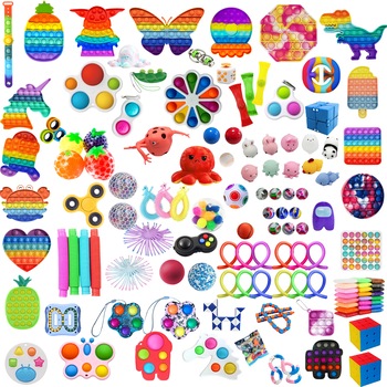 Set 120 Jucarii Interactive Zenuk®- Fidget Toys, Antistres, Antianxietate, TikTok Toys, Pop It, Simple Dimple, Marble, Squishy, Set Complet, Multicolor Set 120 Jucarii Interactive Zenuk®- Fidget Toys, Antistres, Antianxietate, TikTok Toys, Pop It, Simple Dimple, Marble, Squishy, Set Complet, Multicolor