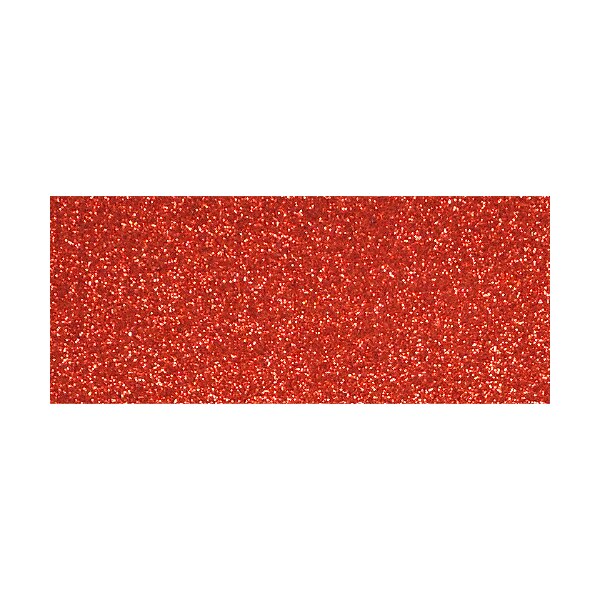 Set hartie gumata glitter/cu sclipici A4 (31x20cm), 2mm, 12 buc/set, rosu, Meyco