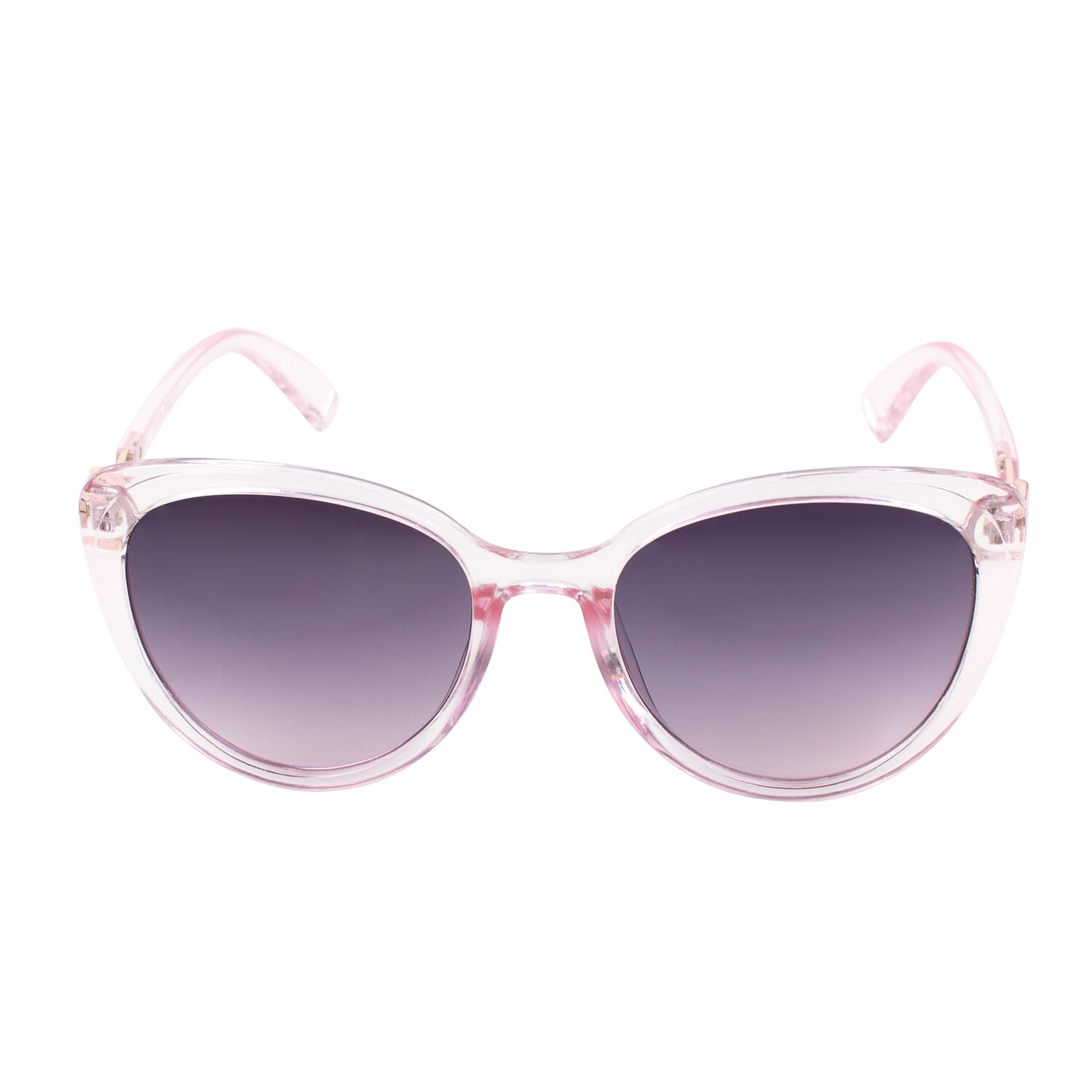 Ochelari de soare dama cateye rotunjit Poli, M27, Roz