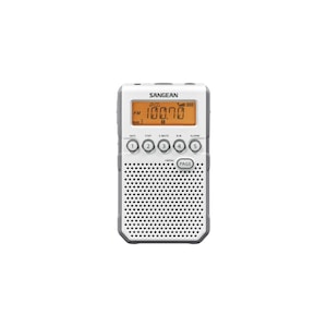 Sangean DT-800W digitális FM-RDS zsebrádió hangszóróval
