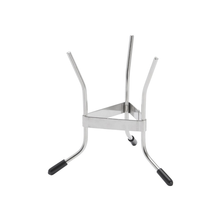 Suport palnie turnare / strecuratoare conica, inox - de Buyer