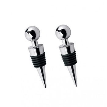 Set 2x Dop inox pentru vin, cu lamele Set 2x Dop inox pentru vin, cu lamele