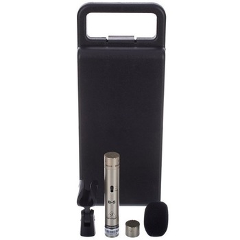 Microfon Condensator Profesional Behringer B5, Cu capsula de schimb 1x cardioid si 1x omnidirectional Microfon Condensator Profesional Behringer B5, Cu capsula de schimb 1x cardioid si 1x omnidirectional