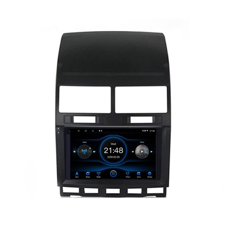 Navigatie dedicata VW Touareg 2004-2011 Edotec, cu Android, Radio, Bluetooth, Internet, procesor Octa Core, memorie 2GB si 16GB