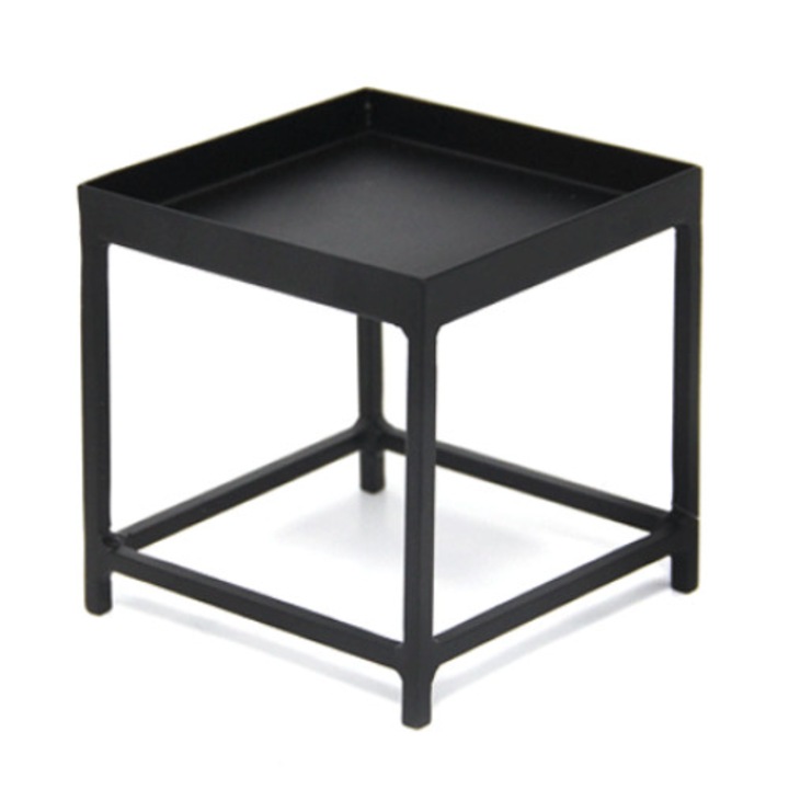 Stand metalic RAKI patrat bufet 12x12xh12cm