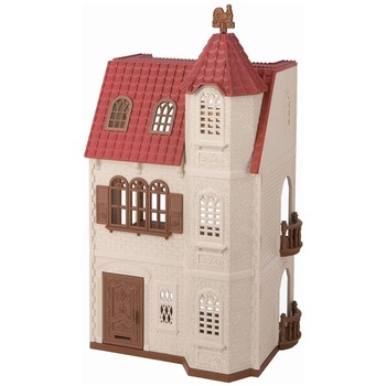 Set Sylvanian Families Casa cu turnul Rosu 20 x 5.5 x 15 cm Set Sylvanian Families Casa cu turnul Rosu 20 x 5.5 x 15 cm