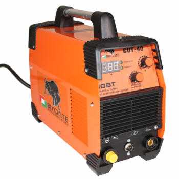Aparat de taiere cu plasma Bisonte CUT-40, 230 V, 10-40 A curent iesire, IGBT cu inverter, 1-10 mm grosime taiere Aparat de taiere cu plasma Bisonte CUT-40, 230 V, 10-40 A curent iesire, IGBT cu inverter, 1-10 mm grosime taiere
