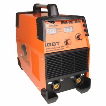 Invertor de sudura Bisonte MMA-300, 400 V, 10-300 A curent iesire, 1.6 - 5 mm diametru electrod Invertor de sudura Bisonte MMA-300, 400 V, 10-300 A curent iesire, 1.6 - 5 mm diametru electrod