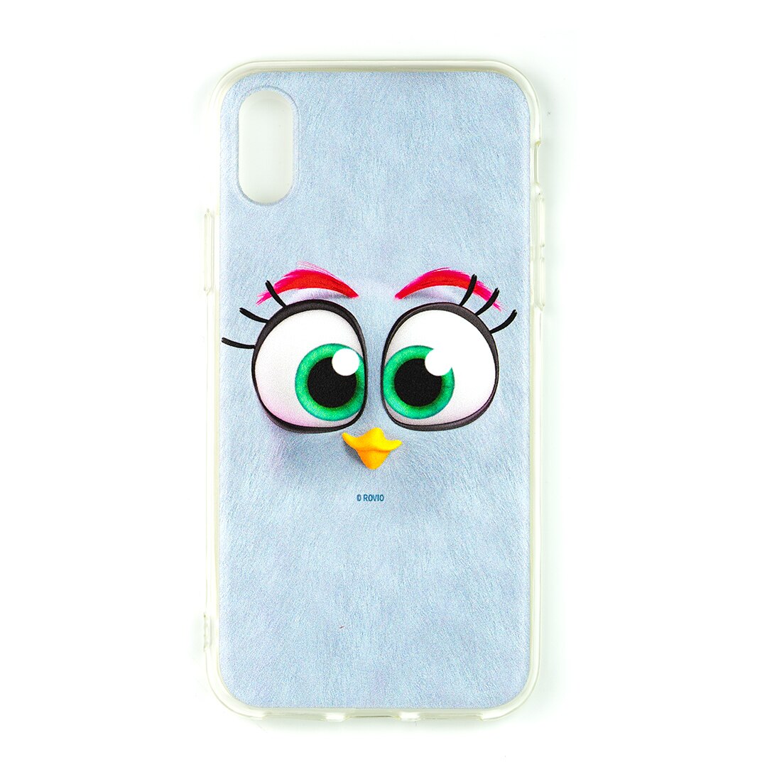 Husa de telefon, Angry Birds, compatibil cu iPhone X / XS, model Angry Birds 006, TPU, multicolor