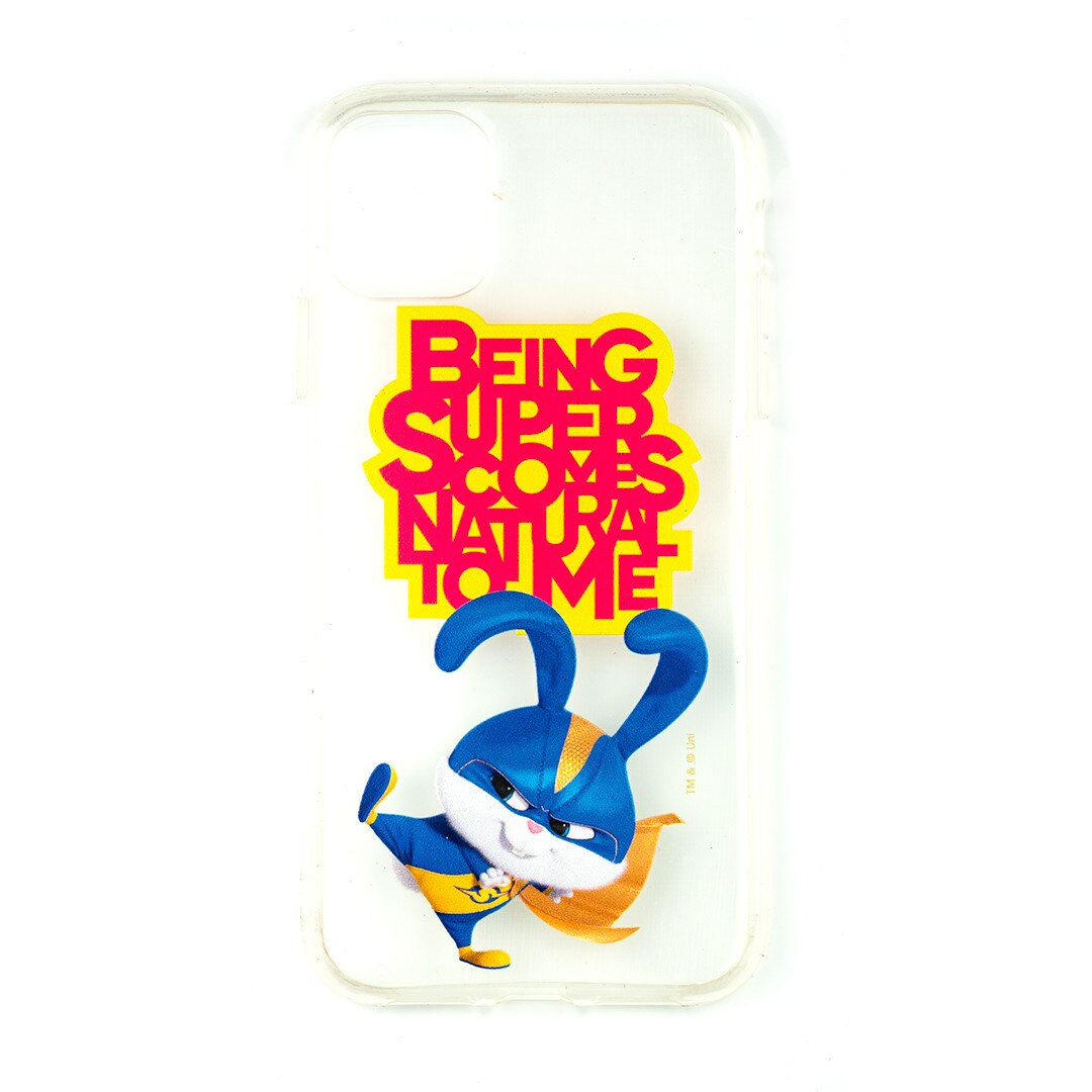 Husa de telefon, Pets 2, compatibil cu iPhone 11, model Pets2 003, TPU, multicolor