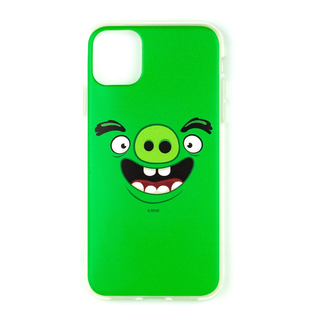 Husa de telefon, Angry Birds, compatibil cu iPhone 11, model Angry Birds 014, TPU, multicolor