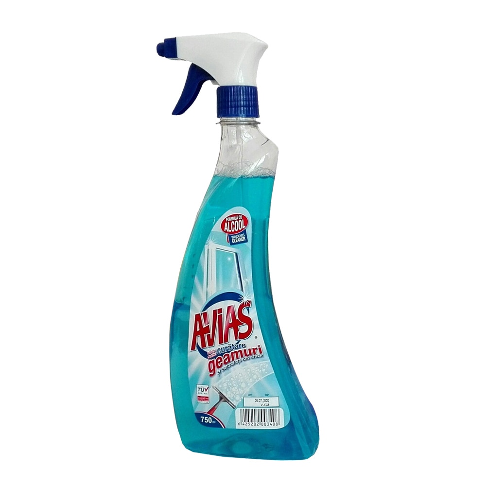 Detergent pentru geamuri, Avias, 750 ml