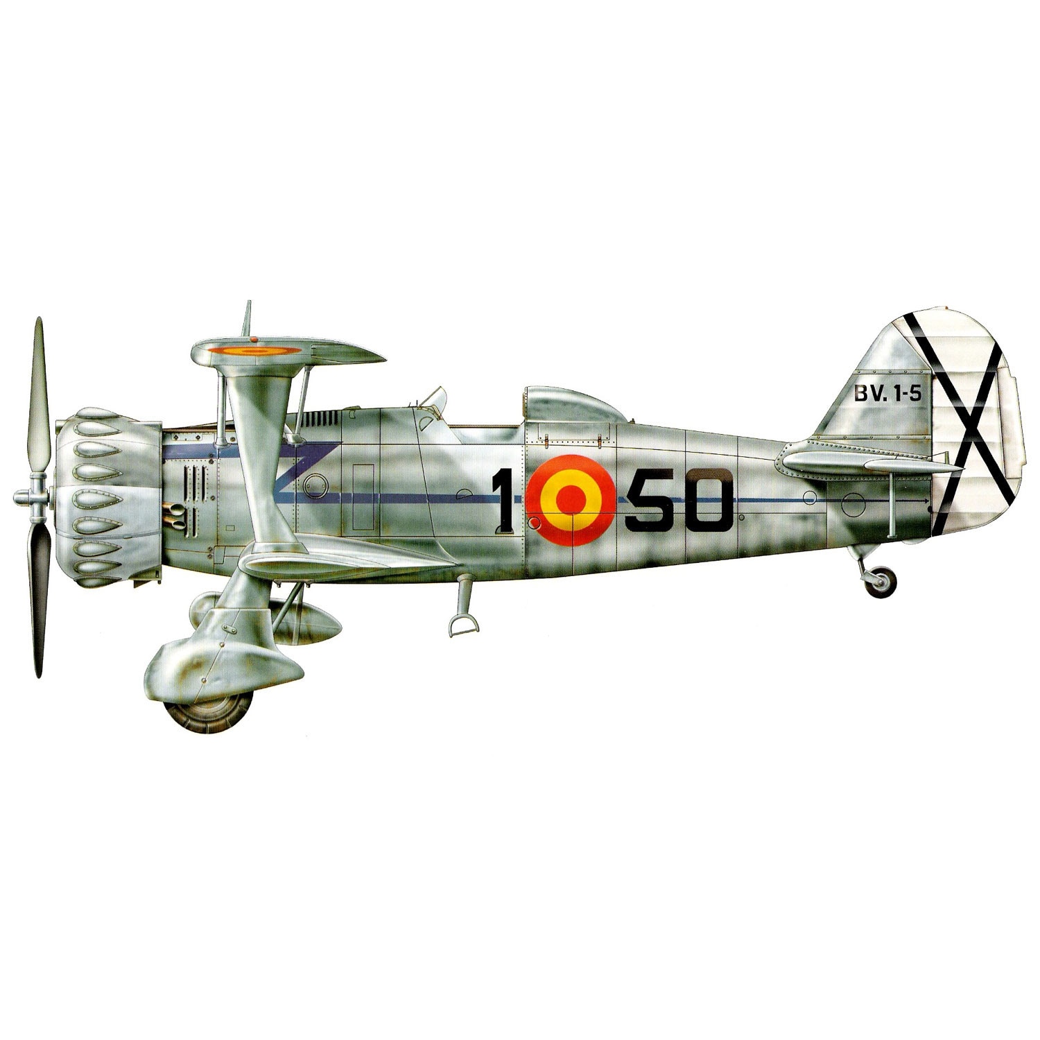 Macheta aeromodele Italeri Henschel HS-123 1:48 ITA 2819