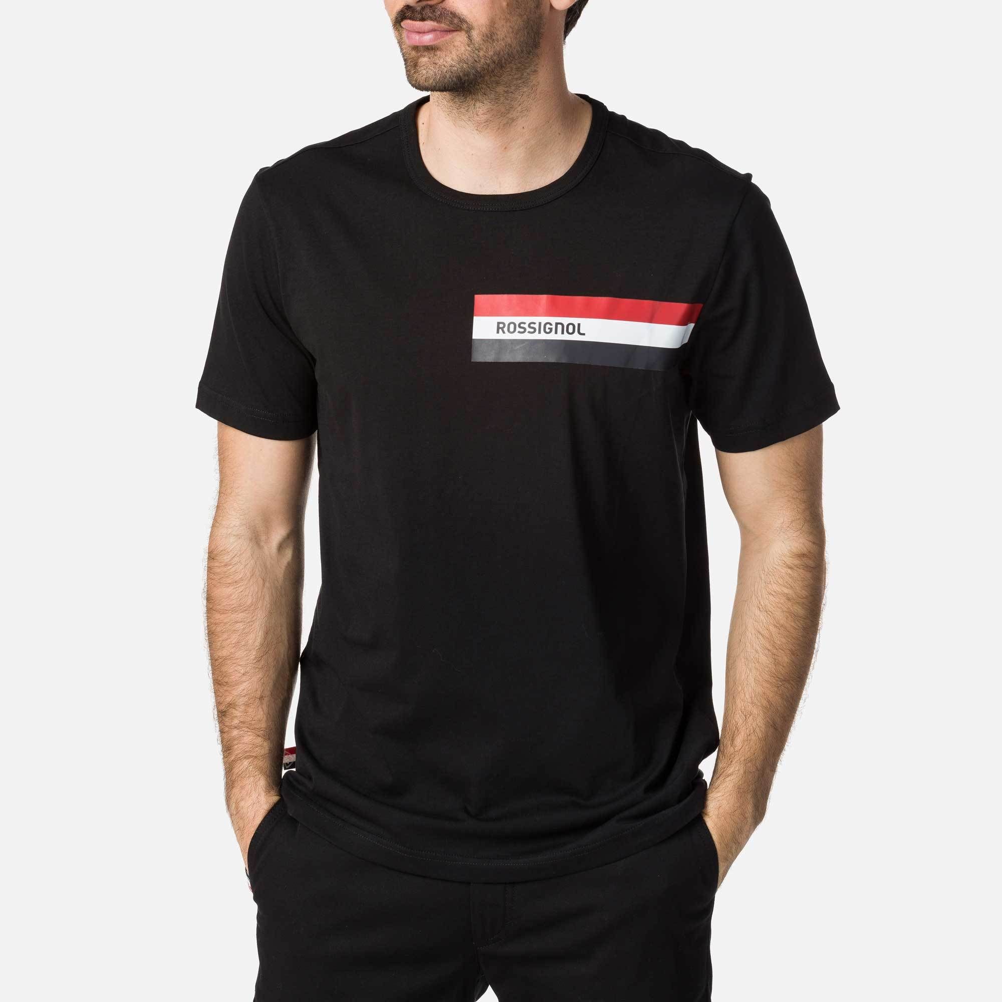 Tricou barbati Rossignol TRANSFER CLASSIC negru