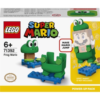 LEGO Super Mario - Pachet de puteri suplimentare Mario Broasca 71392, 11 piese LEGO Super Mario - Pachet de puteri suplimentare Mario Broasca 71392, 11 piese