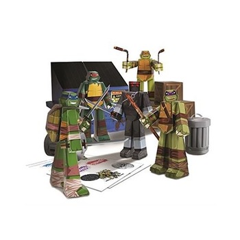 Jucarie Teenage Mutant Ninja Turtle Papercraft Team Jucarie Teenage Mutant Ninja Turtle Papercraft Team