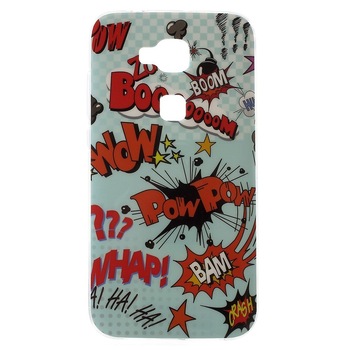 Carcasa Silicon HUAWEI G8, Imprimeu Boom Pow, Ultraslim, Husa Silicon G8 Carcasa Silicon HUAWEI G8, Imprimeu Boom Pow, Ultraslim, Husa Silicon G8