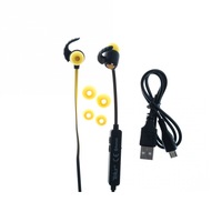 Casca bluetooth Tellur Sport, Speed series, Stereo, Galben