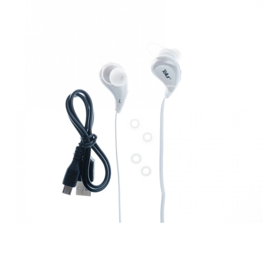 Casca Bluetooth Tellur Sport, Athlete series, Alb