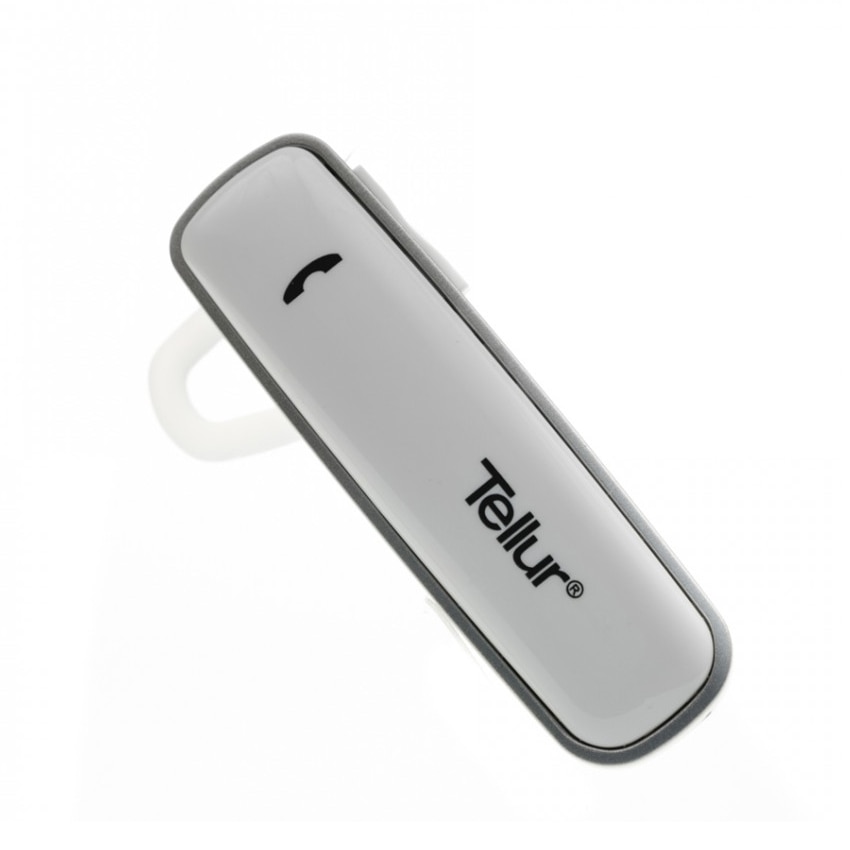 Слушалка Bluetooth Tellur Orion, Бяла