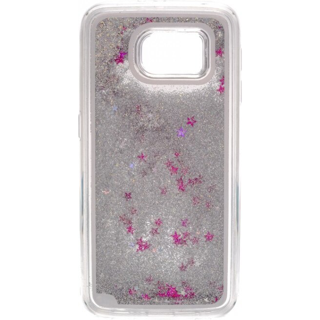 Capac de protectie Tellur Glitter pentru Samsung Galaxy S6, White