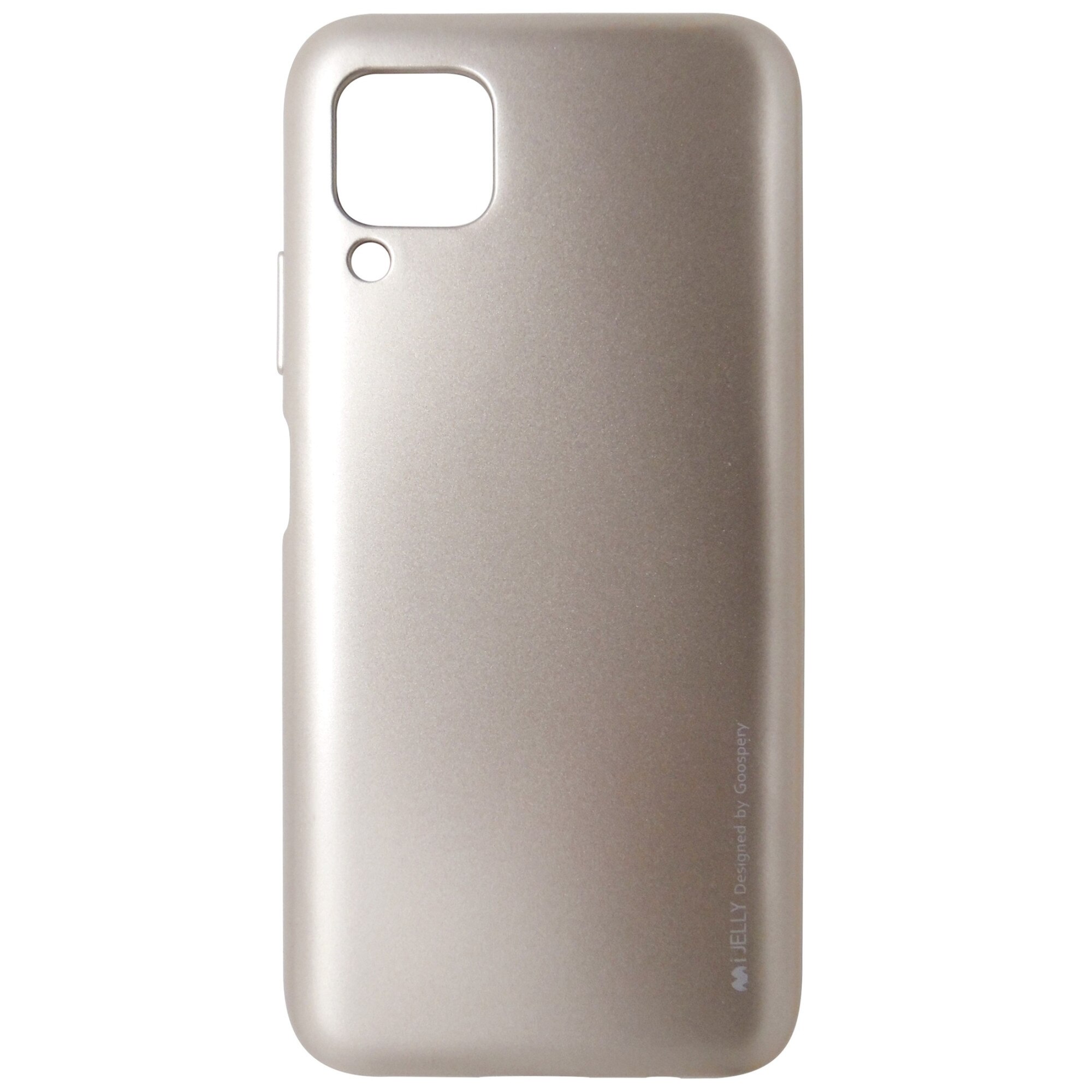 Husa silicon Mercury Goospery i-Jelly auriu metalic pentru Huawei P40 Lite